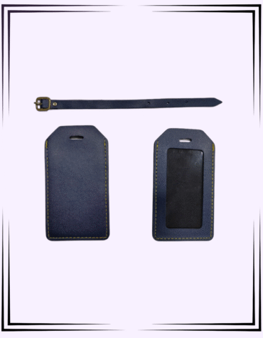 R Luggage Tag Blue